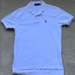 Men’s White Ralph Lauren Polo Shirt
